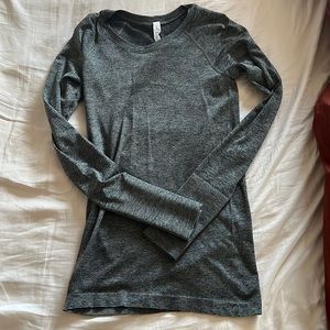 Lululemon Swiftly Tech Long Sleeve Gray Sage